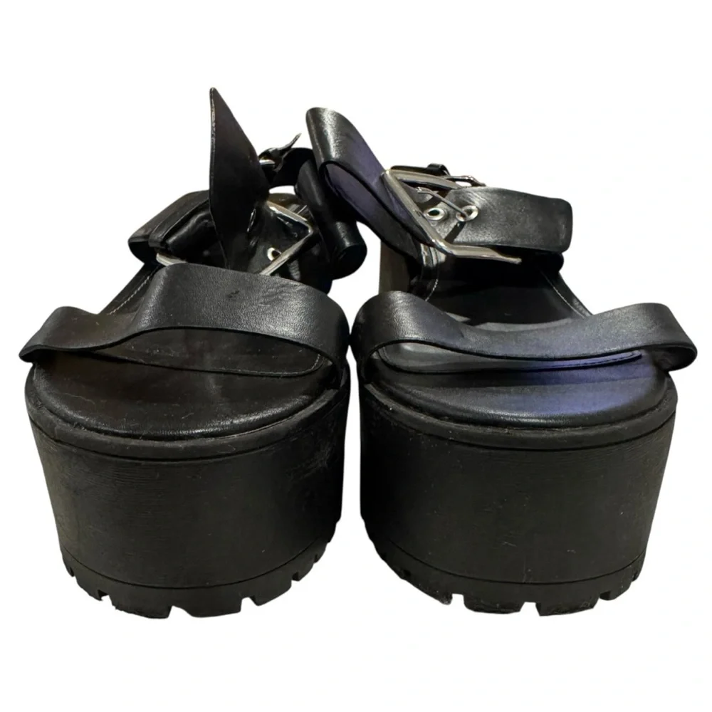 ASOS Black Chunky Platform Sandals